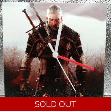 The Witcher Ceramic Tile Wall Clock